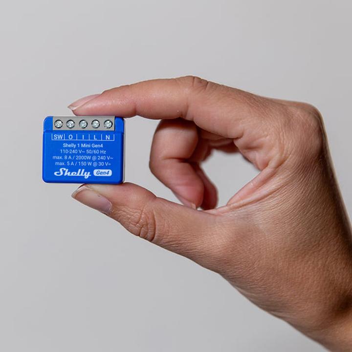 Immagine prodotto Shelly 1 Mini Gen4 (Attuatore dell'interruttore)