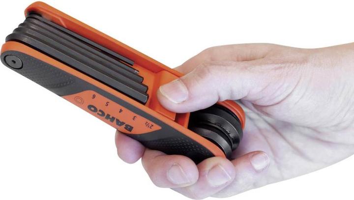 Produktbild Bahco Sechskant-Schraubendreher-Satz, metrisch, brüniert mit weichem Griff 2.5 mm-10 mm - 7-teilig