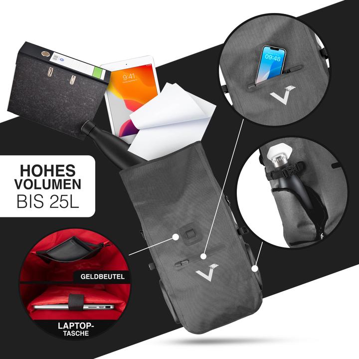 Produktbild Valkental ValkPro (26 l, Gepäckträgertasche)