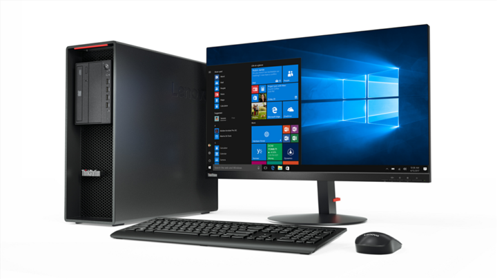 Produktbild Lenovo ThinkStation P520 - 256GB - 30BE006QGE (Intel Xeon W-2123, 8 GB, 256 GB)