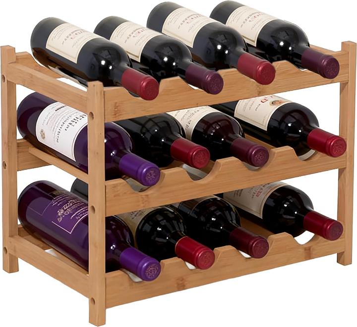 Actual product image Relaxdays winerack (45 x 30 x 30 cm)