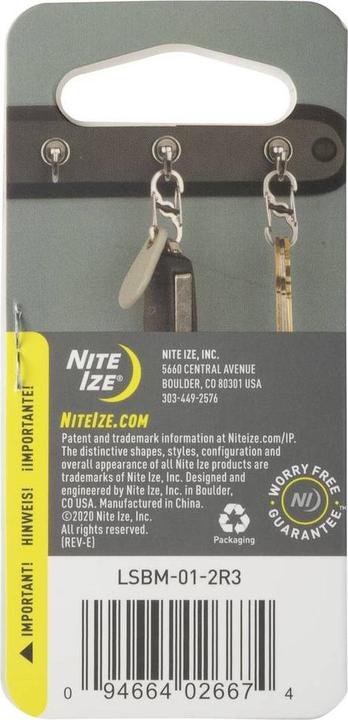 Actual product image Nite Ize Carabiner MicroLock S-Biner 2