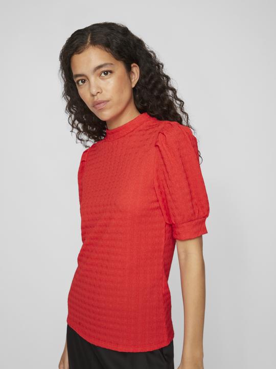 Actual product image Vila High neck top with short sleeves (M)