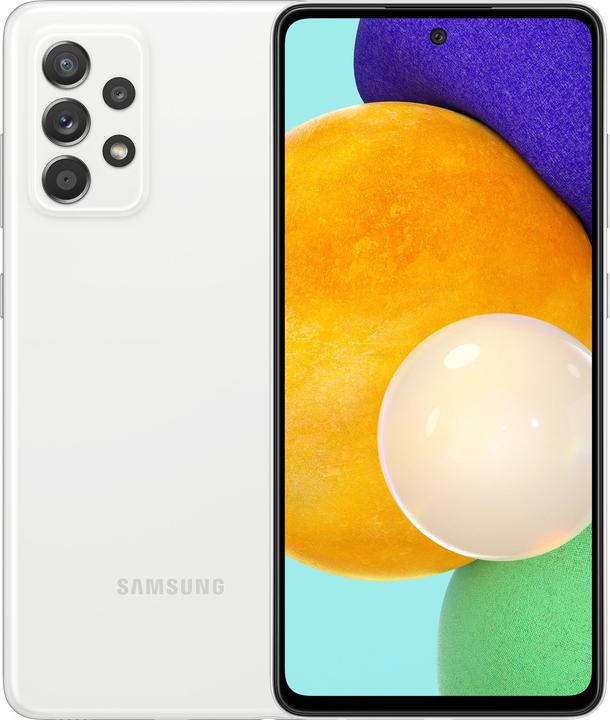 Produktbild Samsung Galaxy A52 5G EU (128 GB, White, 6.40", Dual SIM, 64 Mpx, 5G)