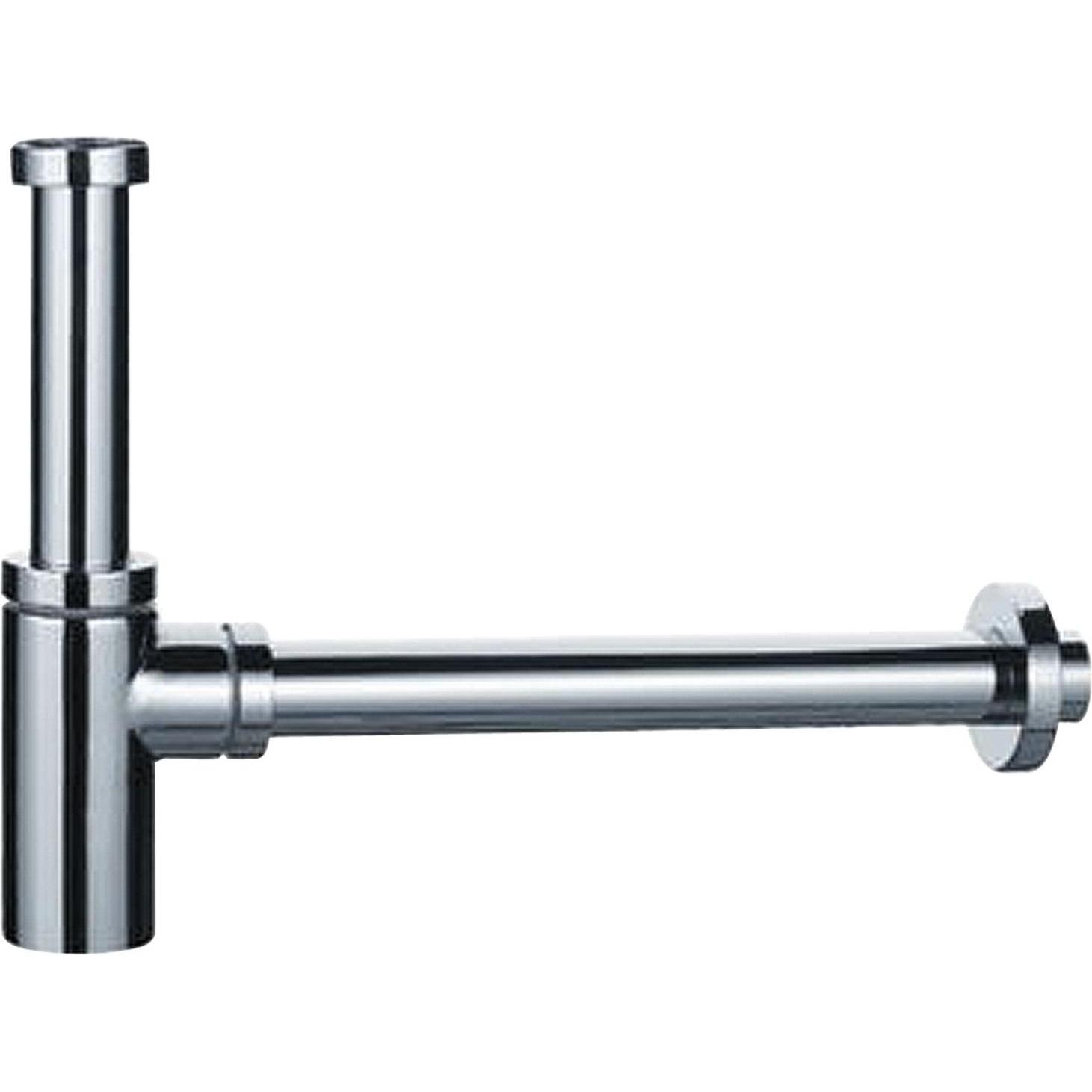 Franz Haas, Siphon, HAAS 5/4" x 32 mm Design-Flaschensiphon, Messing verchromt (5/4")
