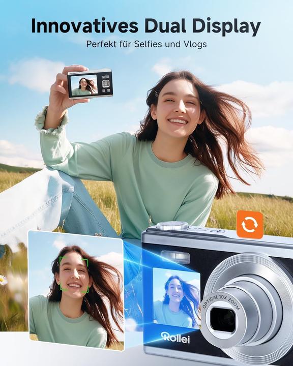 Produktbild Rollei Compactline 10X (28 - 280 mm, 20 Mpx, 1/2.8")