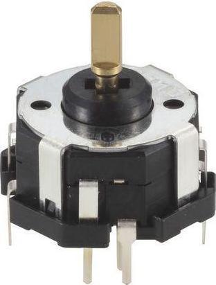 Actual product image Alps Alpine Centre-push, 4-Axis Joystick Switch Lever, Momentary