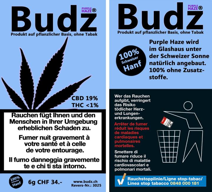 Image du produit Budz Purple Haze (6 g, Intérieur)