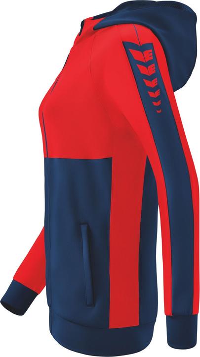Produktbild Erima Six Wings Trainingsjacke mit Kapuze Damen (44)