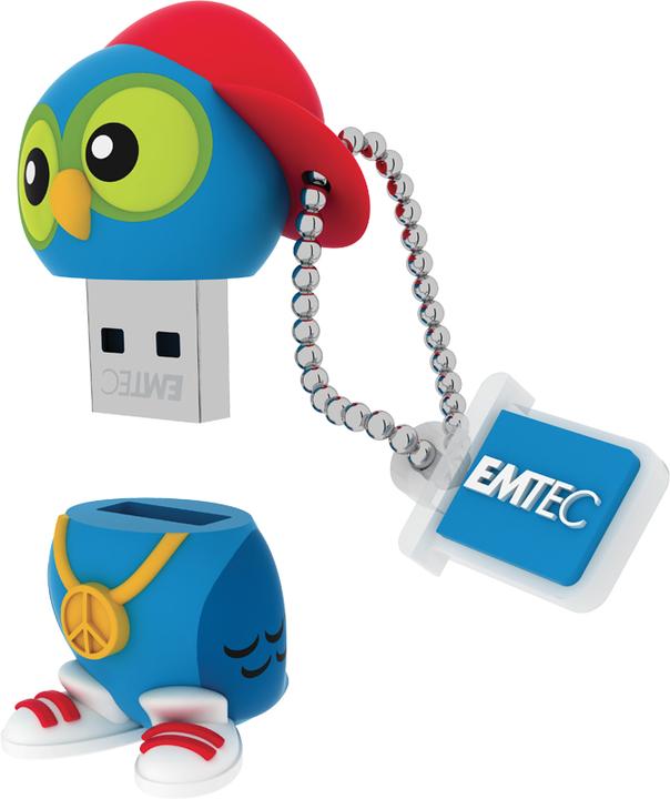 Actual product image Emtec M341 DJ Owl (16 GB, USB-A, USB 2.0)