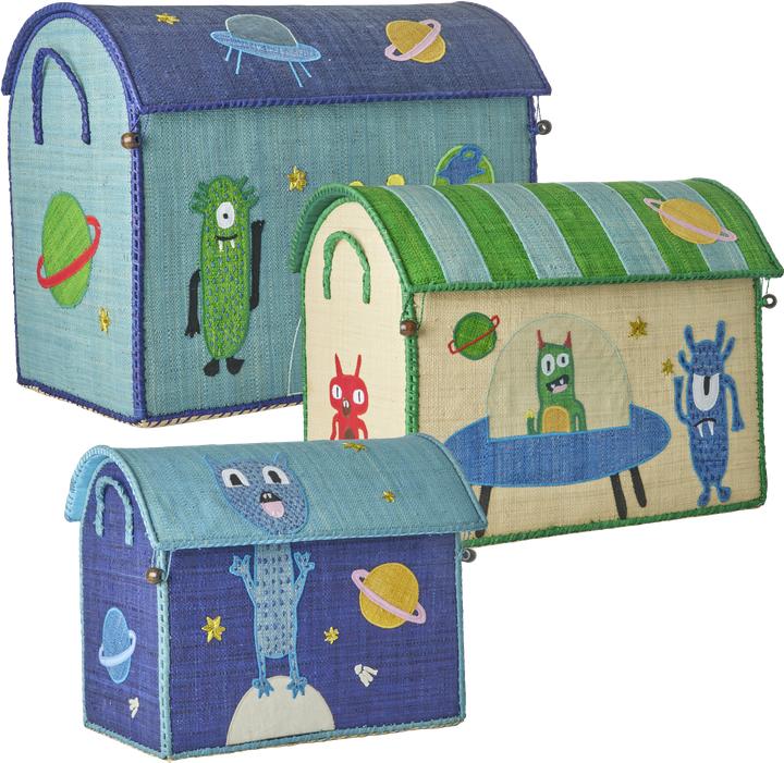 Bright colours, Monster motifs