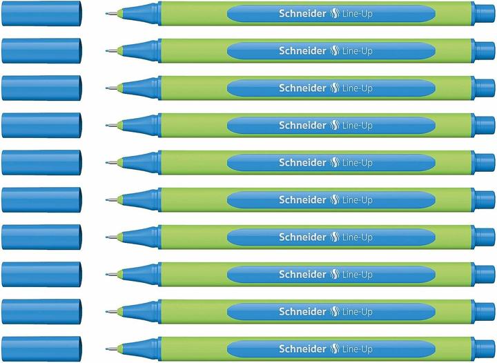Immagine prodotto Schneider Fineliner Line-Up 0.4 mm, Nero, 10 pezzi (Nero, 10x)