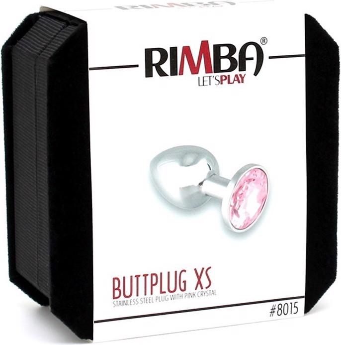 Actual product image Rimba Butt plug XS with crystal