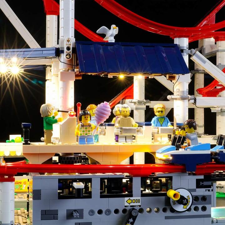 Image du produit Briksmax Beleuchtungsset - LEGO Achterbahn 10261