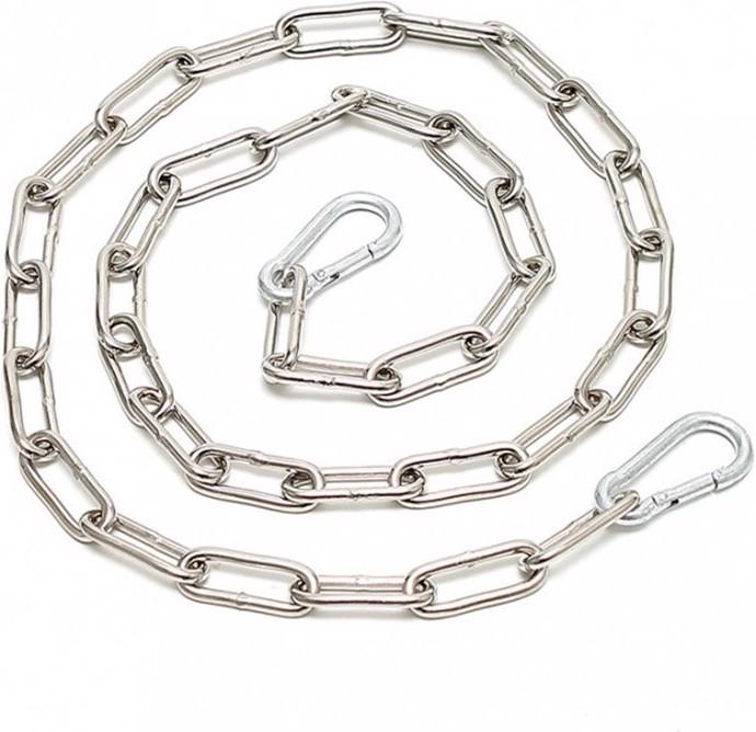 Produktbild Rimba Metallkette mit Karabinerhaken 100cm