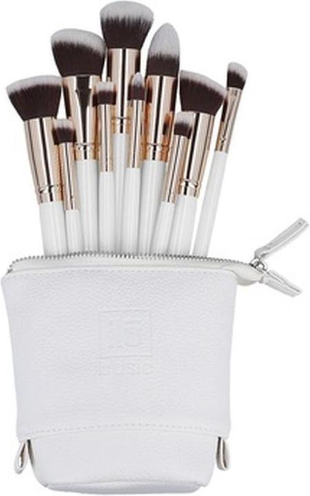 Actual product image Ilu Basic Set 10 Makeup Brushes with White Bag (Set)