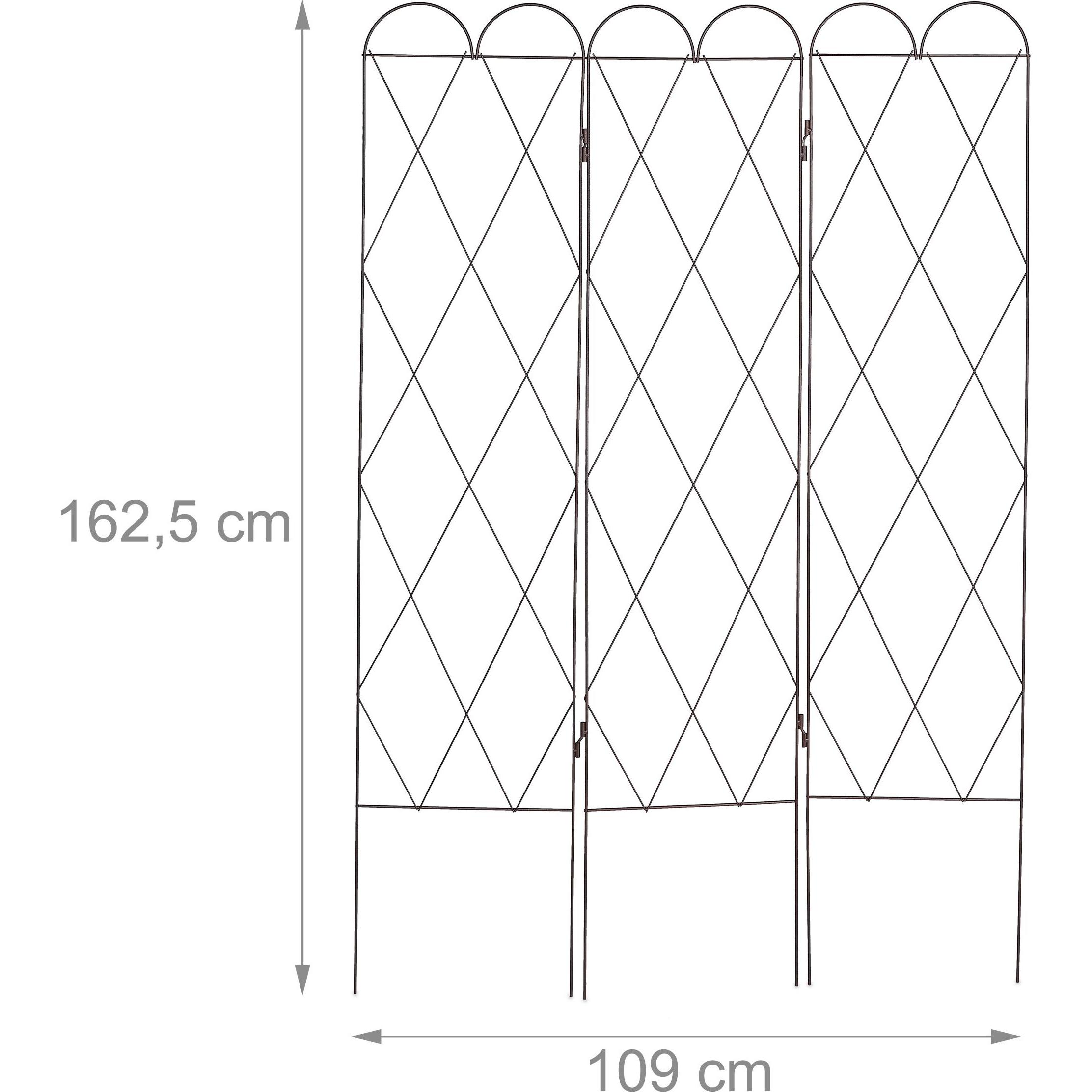 Thumbnail - Relaxdays, Pflanzen Zubehör, Rankgitter (1 cm, 109 cm)