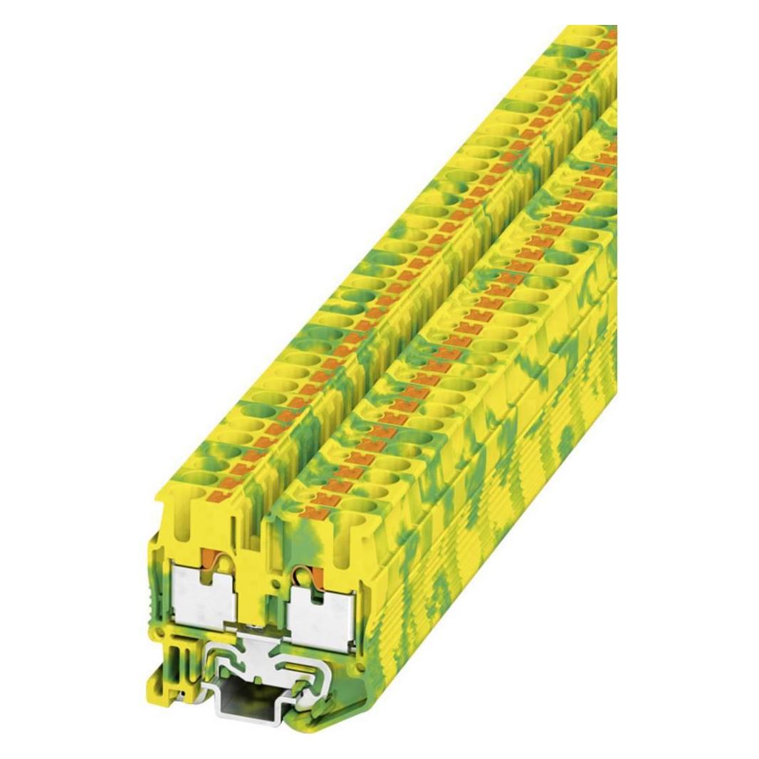 Phoenix Contact Giallo/Verde Mini Ground Terminal Block - Mpt 2,5-Pe, Accessori Di Elettronica + Alloggiamento,