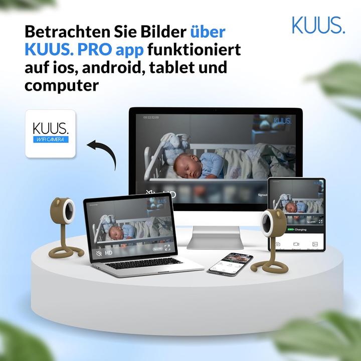 Image du produit Kuus. Babyphone mit Kamera (Vidéo et audio)
