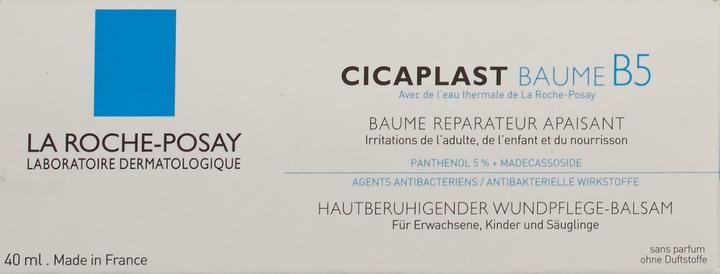 Produktbild La Roche Posay Cicaplast Baume B5+: Reparierende Creme für geschädigte und irritierte Haut (Körpercreme, 40 ml)
