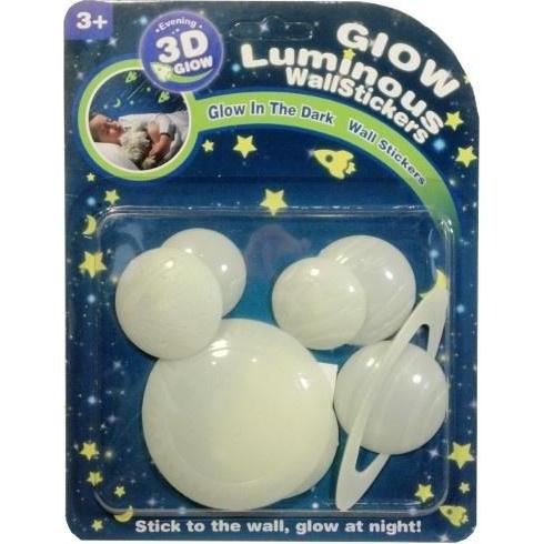 Swede, Decorazione murale, Im Dunkeln leuchtende Wanddekorationen MIX