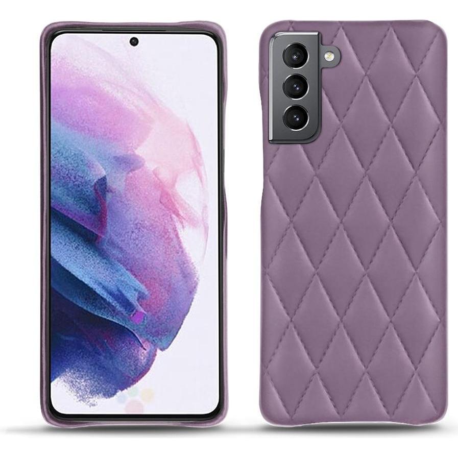 Noreve Lederschutzhülle (Samsung Galaxy S21+), Smartphone Hülle, Violett