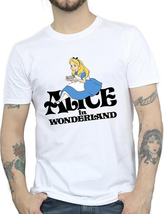 Produktbild Disney Alice im Wunderland Teetrinker Klassisches TShirt (L)
