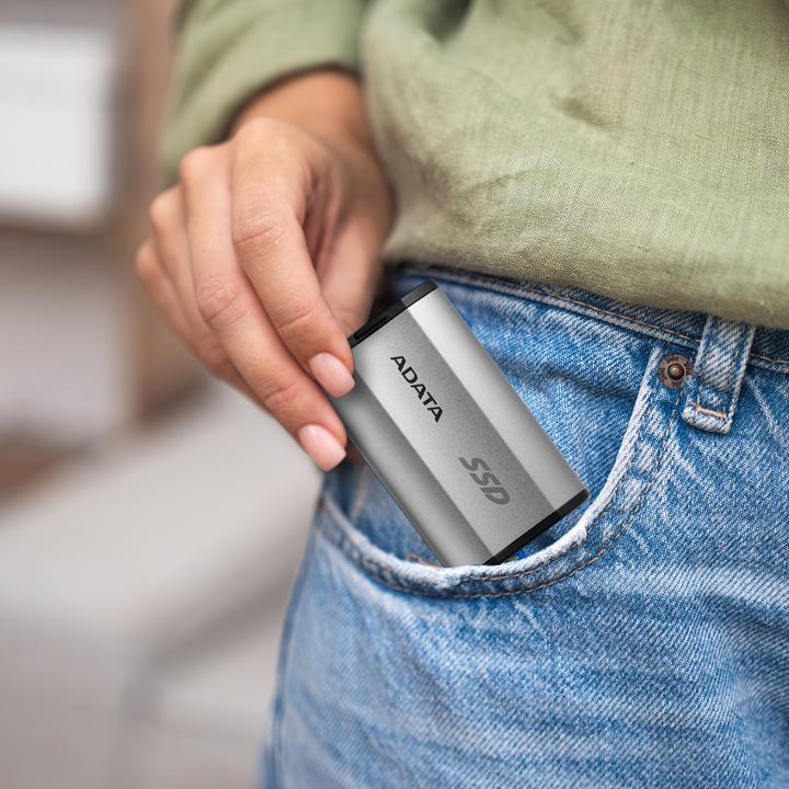 Produktbild Adata Dysk SSD External SD810 USB3.2C /s Silver (4 TB)