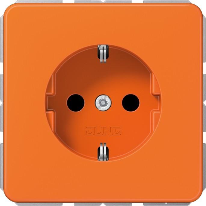 JUNG, Steckdose, Steckdose 1f or glz CD UP m.BS IP20 ZP CD1520BFKIO