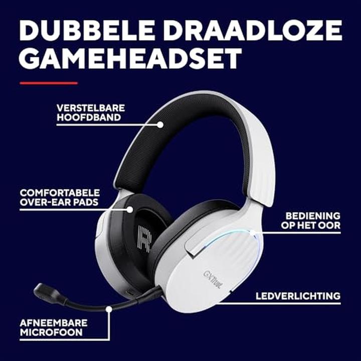 Actual product image Trust Gxt491w Fayzo Wireless Headset (Wireless, Cable)