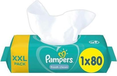 Actual product image Pampers Fresh Clean (80 Piece)