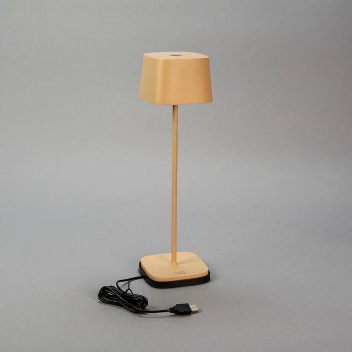 Produktbild Konstsmide Akku-Tischleuchte Capri LED 2700/3000K, Dimmbar Sand (100 lm)