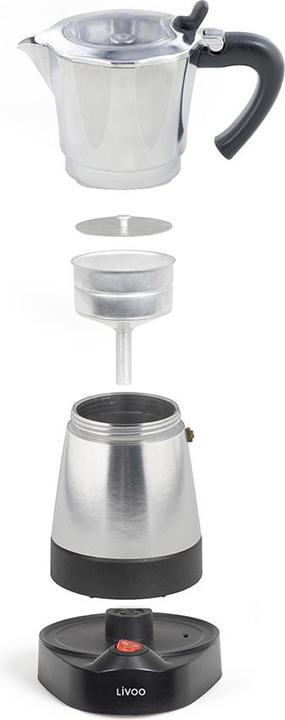 Produktbild Livoo Elektrische Mokkakanne (6 T.)