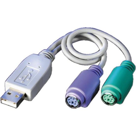 Thumbnail - Roline USB 2.0 zu PS/2, Data Converter