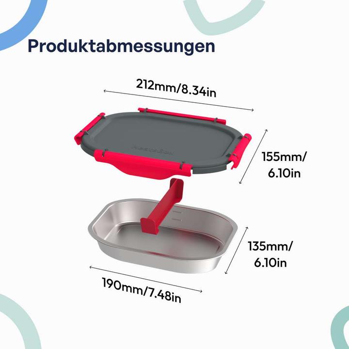 Produktbild Faitron HeatsBox GO Light sada vnitřních misek
