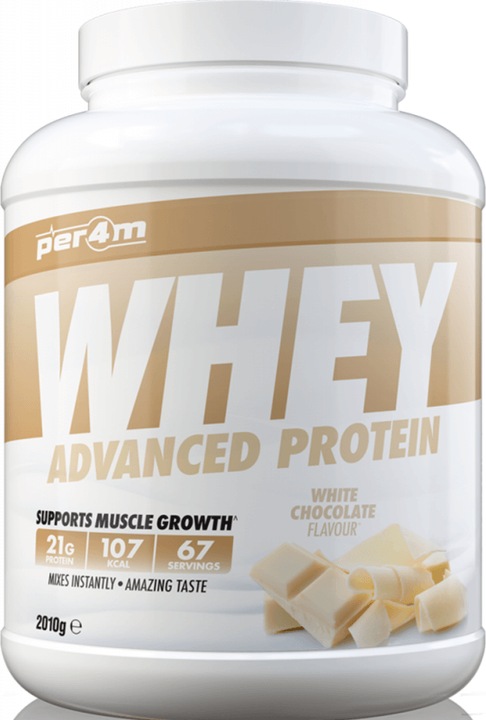 Image du produit Per4m Protéine Whey avancée (Chocolat blanc, 1 pcs, 2010 g)
