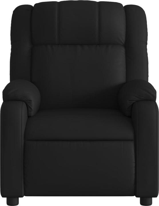 Produktbild vidaXL Relaxsessel Schwarz Kunstleder,Farbe: Schwarz,Material