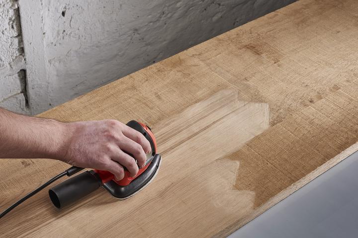 Produktbild wolfcraft 10 Haft-Schleifbl. Korund K80 96x136mm (80)