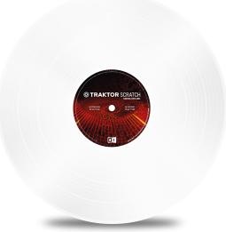 Actual product image Native NI Traktor Scratch Pro Control Vinyl White MKII