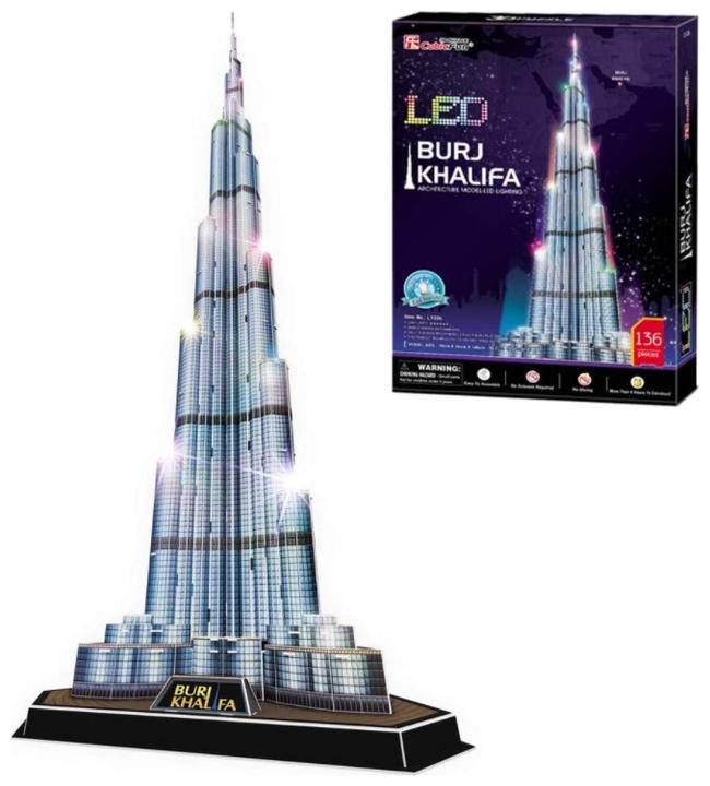 Produktbild Cubicfun Burj Khalifa (136 Teile)