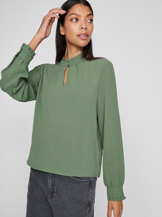 Produktbild Vila High Neck Oberteil mit langen Ärmeln (36)