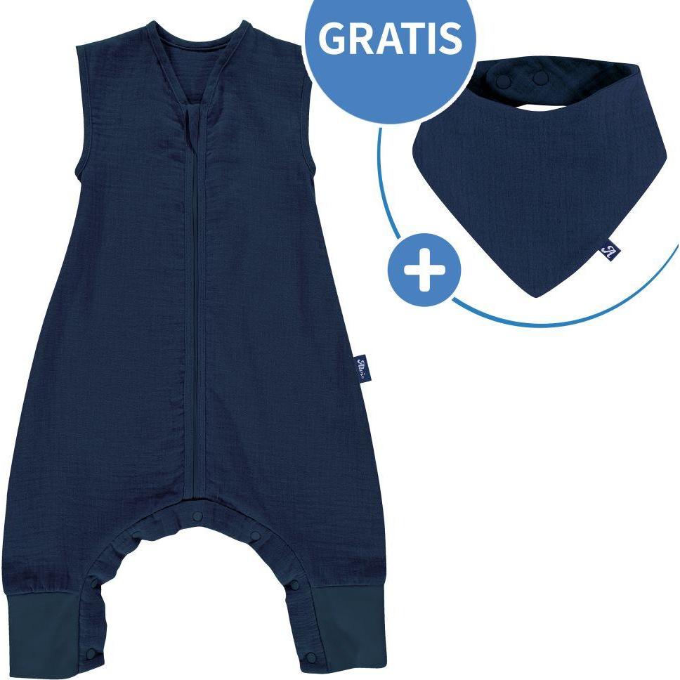 Alvi, Babyschlafsack, Schlafsäcke Sommer-Schlafsack mit Füssen Musselin / Sleep-Overall