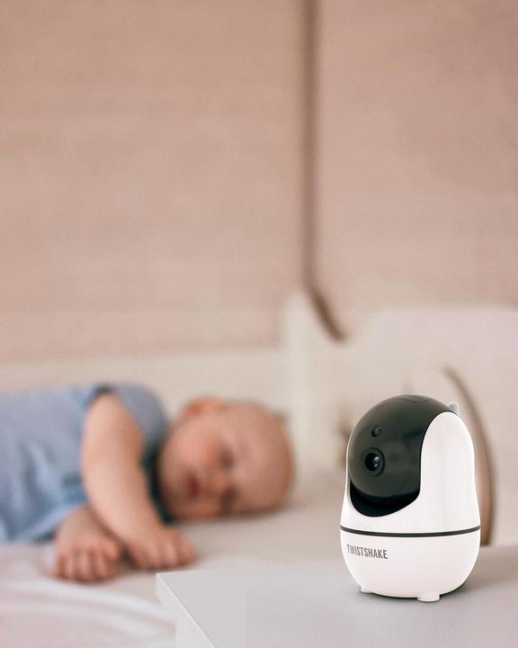 Produktbild Twistshake Babyfon mit Kamera und Audio, 5,5 Zoll Full HD, Nachtsicht, Temperatursensor, Zweiwegekommunikation (Babyphone mit Kamera, 300 m)