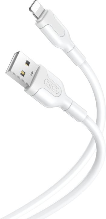xO Cable USB to Lightning NB212 2.1A (white) (1 m, 10.50 W)