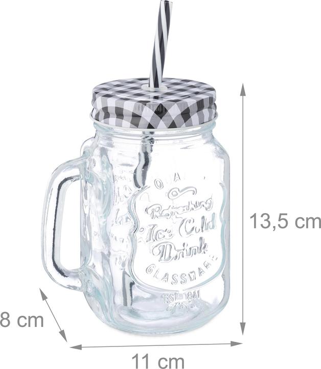 Immagine prodotto Relaxdays Bicchiere (0.50 l, 8 x)