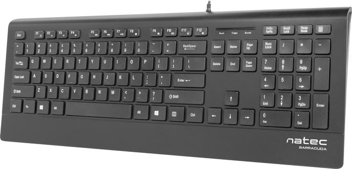 Produktbild Natec BARRACUDA Tastatur USB QWERTY (US, Kabelgebunden)
