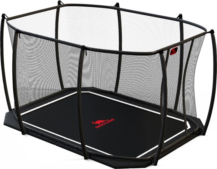Immagine prodotto Dino Cars Trampolino Flat Level con rete di sicurezza