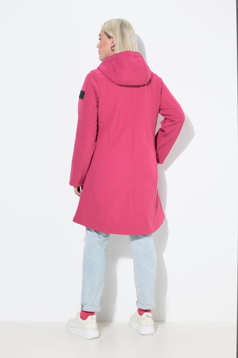 Produktbild Ulla Popken HYPRAR Softshelljacke, wasserabweisend, 2-Wege-Zipper (58)