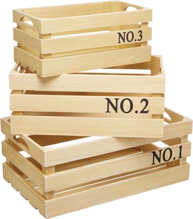 Produktbild HTI-Living Holzkisten Set
