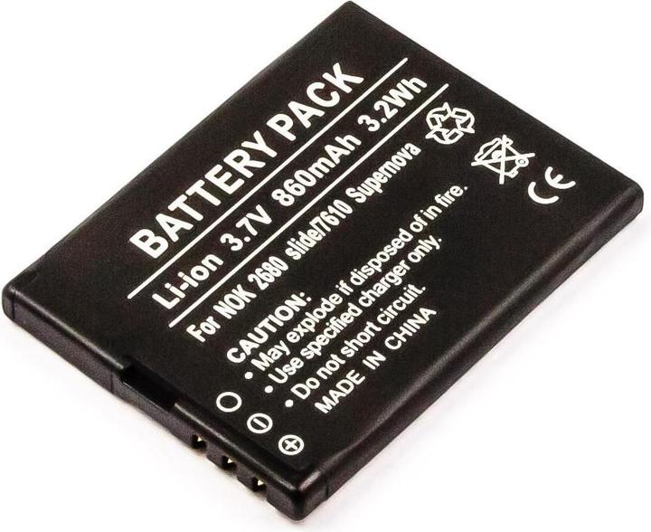 Immagine prodotto CoreParts Microbatteria mobile (Accumulatore di carica elettrica, 3710 piega, 7610 Supernova, 3600 scivolo, Scivolo Nokia 2680)